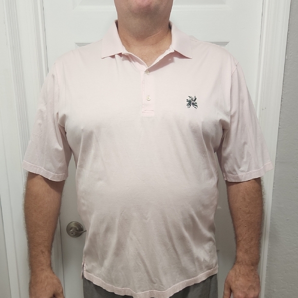 Fairway & Greene Soft Pink Polo Shirt - Picture 1 of 4